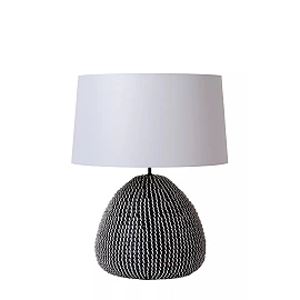 MADUKA galda lampa Ø45 cm 1xE27 melna (Lucide)