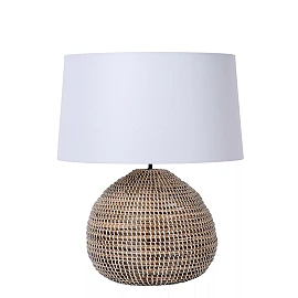 MADUKA galda lampa Ø45 cm 1xE27 dabīga (Lucide)