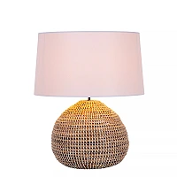 MADUKA galda lampa Ø45 cm 1xE27 dabīga (Lucide)