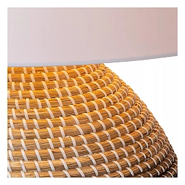 MADUKA galda lampa Ø45 cm 1xE27 dabīga (Lucide)