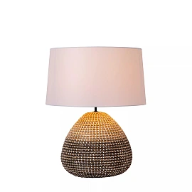 MADUKA galda lampa Ø45 cm 1xE27 dabīga (Lucide)
