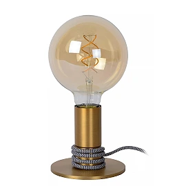 MARIT table lamp 1xE27 matt gold / brass (Lucide)