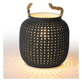 SAFIYA - Table lamp - 1x E14 - Grey/White (Lucide)