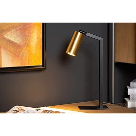 SYBIL desk lamp 1xGU10 black (Lucide)