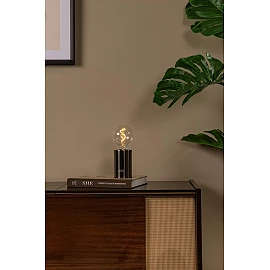 VIVO rechargeable LED table lamp satin gunmetal (Lucide)