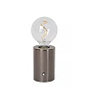 VIVO rechargeable LED table lamp satin gunmetal (Lucide)