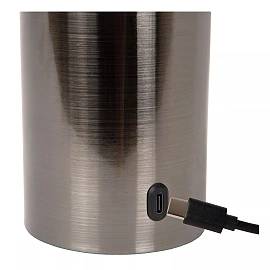 VIVO rechargeable LED table lamp satin gunmetal (Lucide)