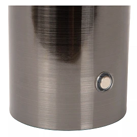 VIVO rechargeable LED table lamp satin gunmetal (Lucide)
