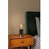 VIVO rechargeable LED table lamp chrome (Lucide)