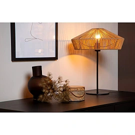 YUNKAI Table lamp Ø40 cm 1xE27 natural (Lucide)
