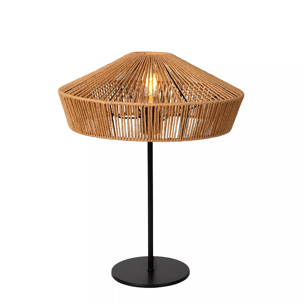 YUNKAI Table lamp Ø40 cm 1xE27 natural (Lucide)