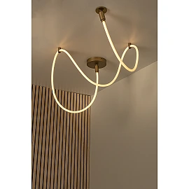 JANDERIN ceiling light 36W champagne (Lucide)