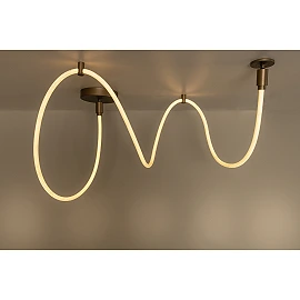 JANDERIN ceiling light 36W champagne (Lucide)