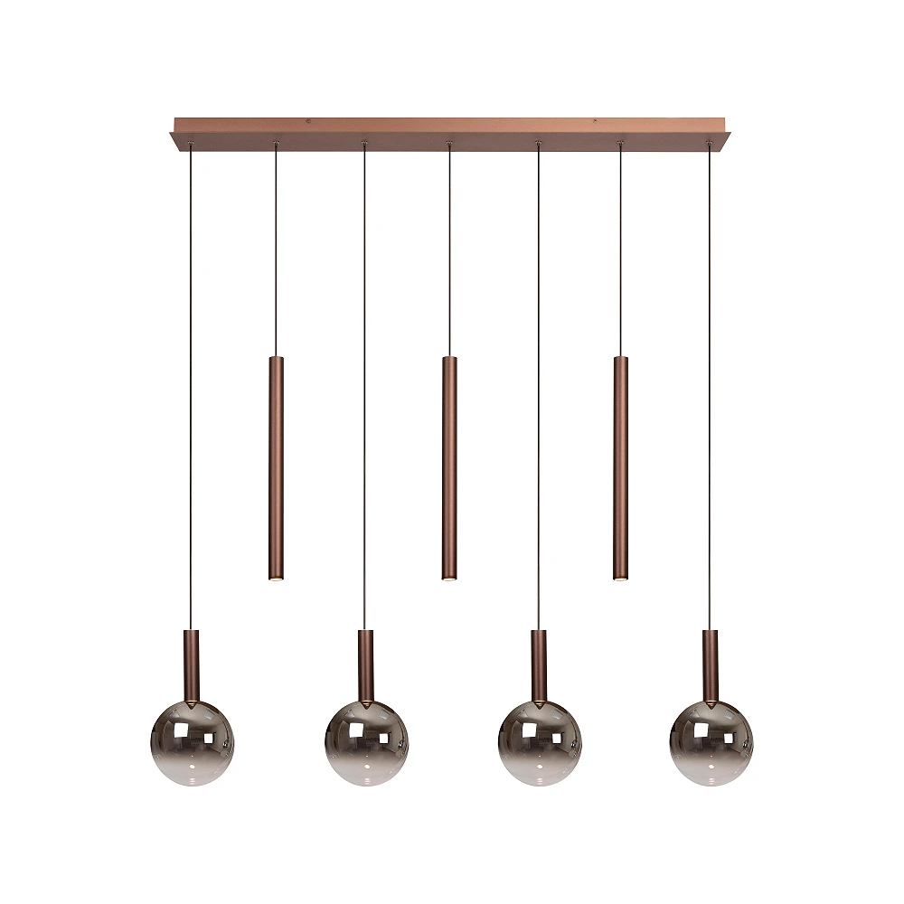 JASMINE ceiling light 7x4W smoke grey (Lucide)
