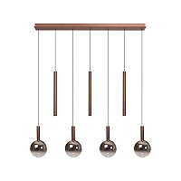 JASMINE ceiling light 7x4W smoke grey (Lucide)