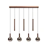 JASMINE ceiling light 7x4W smoke grey (Lucide)