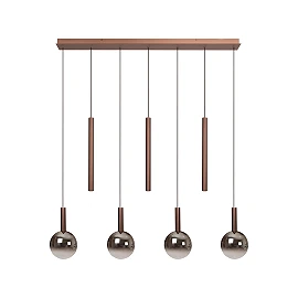 JASMINE ceiling light 7x4W smoke grey (Lucide)