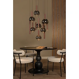 JASMINE ceiling light 12x4.5W smoke grey (Lucide)