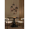 JASMINE ceiling light 12x4.5W smoke grey (Lucide)