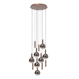 JASMINE ceiling light 12x4.5W smoke grey (Lucide)