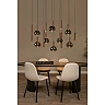 JASMINE ceiling light 14x4.4W smoke grey (Lucide)