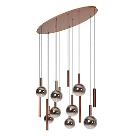 JASMINE ceiling light 14x4.4W smoke grey (Lucide)