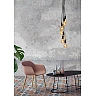Pendant light "FIX Multiple", 7xE27 max. 60W, black - silicone - 08408-07-30 (Lucide)