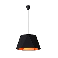 ALEGRO - Pendant light - Ø 42 cm - E27 - Black - 06417-42-30 (Lucide)