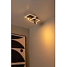 ARIANNE LED flush ceiling light with 2xGU10 black (Lucide)