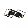 ARIANNE LED flush ceiling light with 2xGU10 black (Lucide)