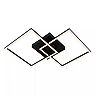 ARIANNE LED CCT square ceiling light 23W black (Lucide)