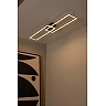 ARIANNE LED CCT rectangular ceiling light 23W black (Lucide)