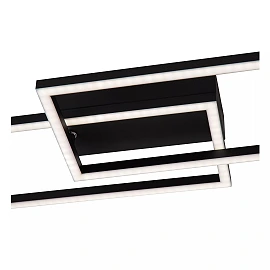 ARIANNE LED CCT rectangular ceiling light 23W black (Lucide)