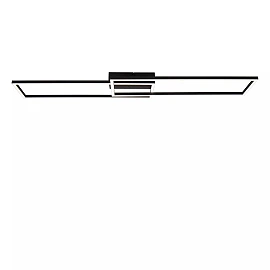 ARIANNE LED CCT rectangular ceiling light 23W black (Lucide)