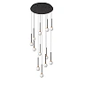 CALINA pendant light 12x7.7W black (Lucide)