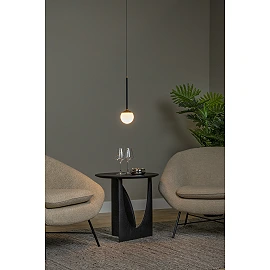 CALINA pendant light 1x7W black (Lucide)