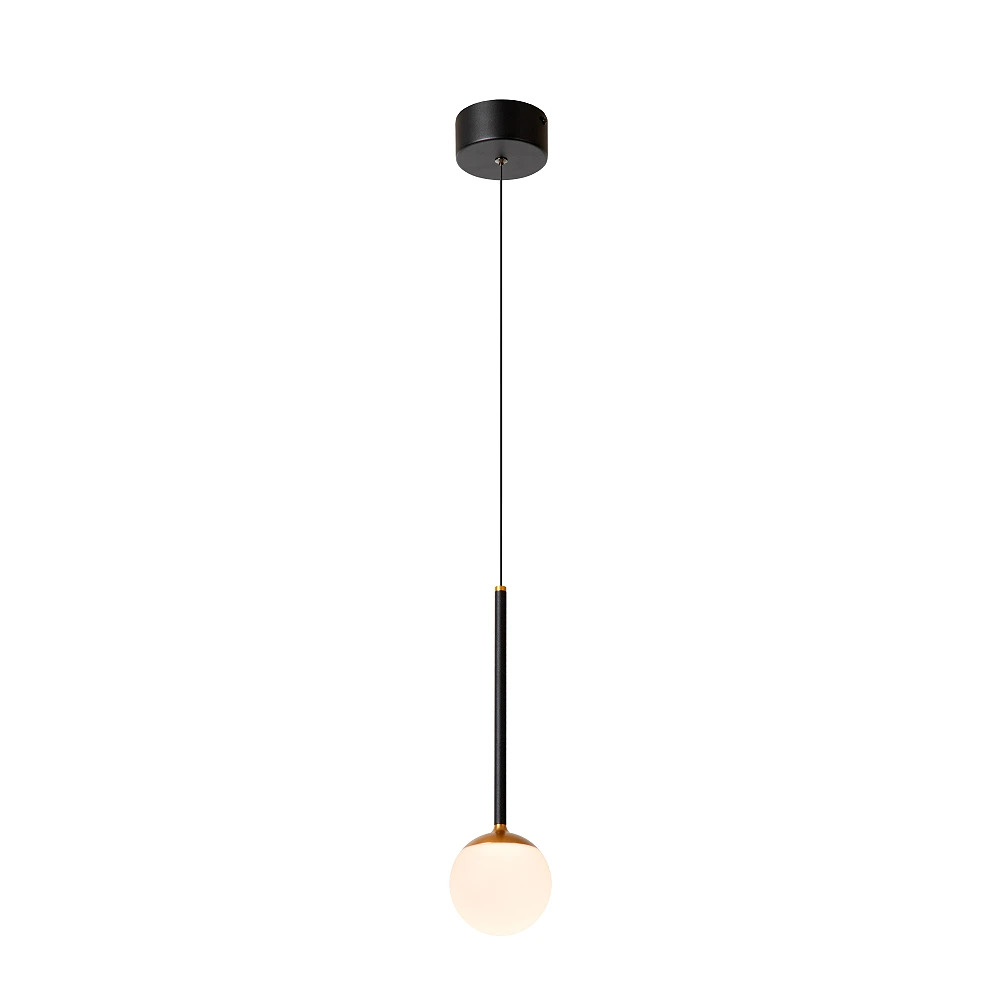 CALINA pendant light 1x7W black (Lucide)