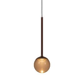 CALINA pendant light 1x7W coffee (Lucide)