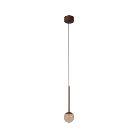 CALINA pendant light 1x7W coffee (Lucide)