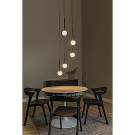 CALINA pendant light 5x7.4W black (Lucide)