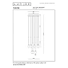 CALINA pendant light 12x7W black (Lucide)