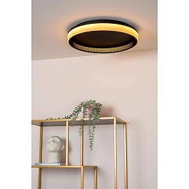 ESTREJA LED CCT ceiling light Ø40 cm 40 W black (Lucide)