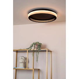 ESTREJA LED CCT ceiling light Ø40 cm 40 W black (Lucide)