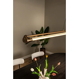 JANDERIN pendant light 2x16.5W champagne (Lucide)