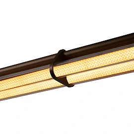 JANDERIN pendant light 2x16.5W champagne (Lucide)