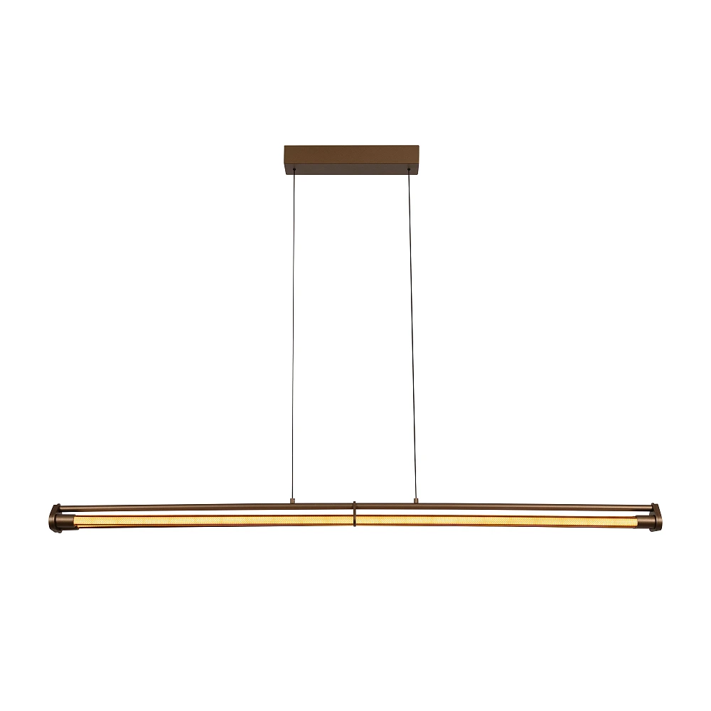JANDERIN pendant light 2x16.5W champagne (Lucide)