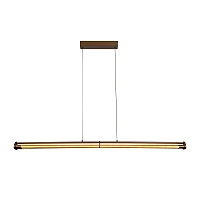 JANDERIN pendant light 2x16.5W champagne (Lucide)