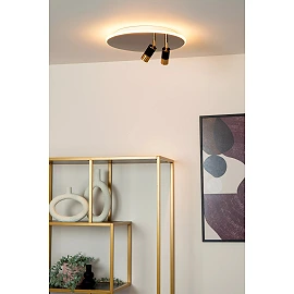JUBEL LED CCT ceiling light Ø40 cm gun metal (Lucide)