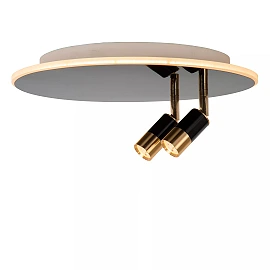 JUBEL LED CCT ceiling light Ø40 cm gun metal (Lucide)