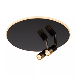 JUBEL LED CCT ceiling light Ø40 cm gun metal (Lucide)
